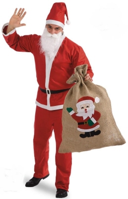 Immagini Babbo Natale Con Sacco.Babbo Natale Eco Completo 3560