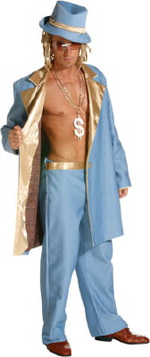 104 slick pimp blu costume sartoria 33276