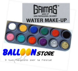 grimas 12 a trucchi balloonstore via padova 298 milano tel 0227202312