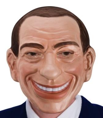 Maschera Di Silvio Berlusconi (Smile) – Celebrity Cutouts – Prodotta In Germania