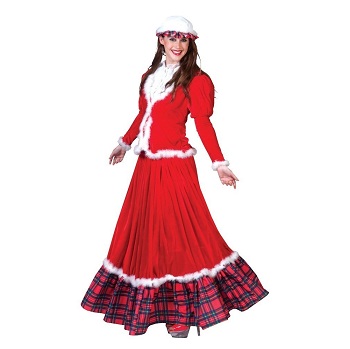 Donna Vestita Da Babbo Natale 362 Mila Immagini, Foto Stock E